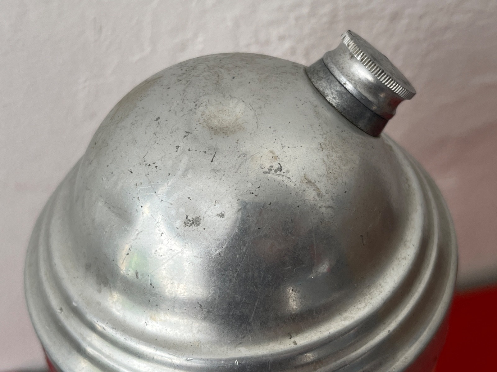 Mid Century MCM Barware Hazel Atlas Dancing Elephants Cocktail Shaker 1950s