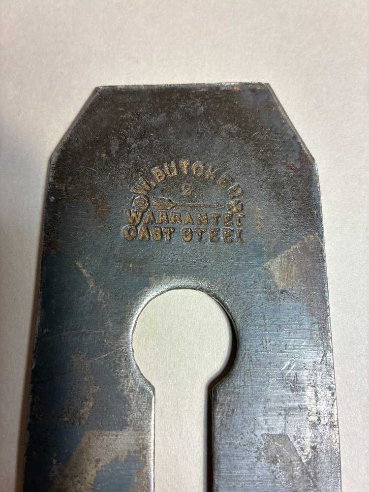 W. BUTCHER PLANE IRON