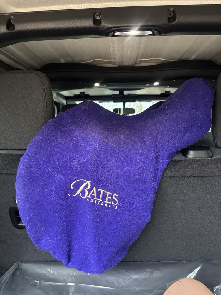 Bates Jumping Saddle CAIR Panel System Brown 16/16.5 in
