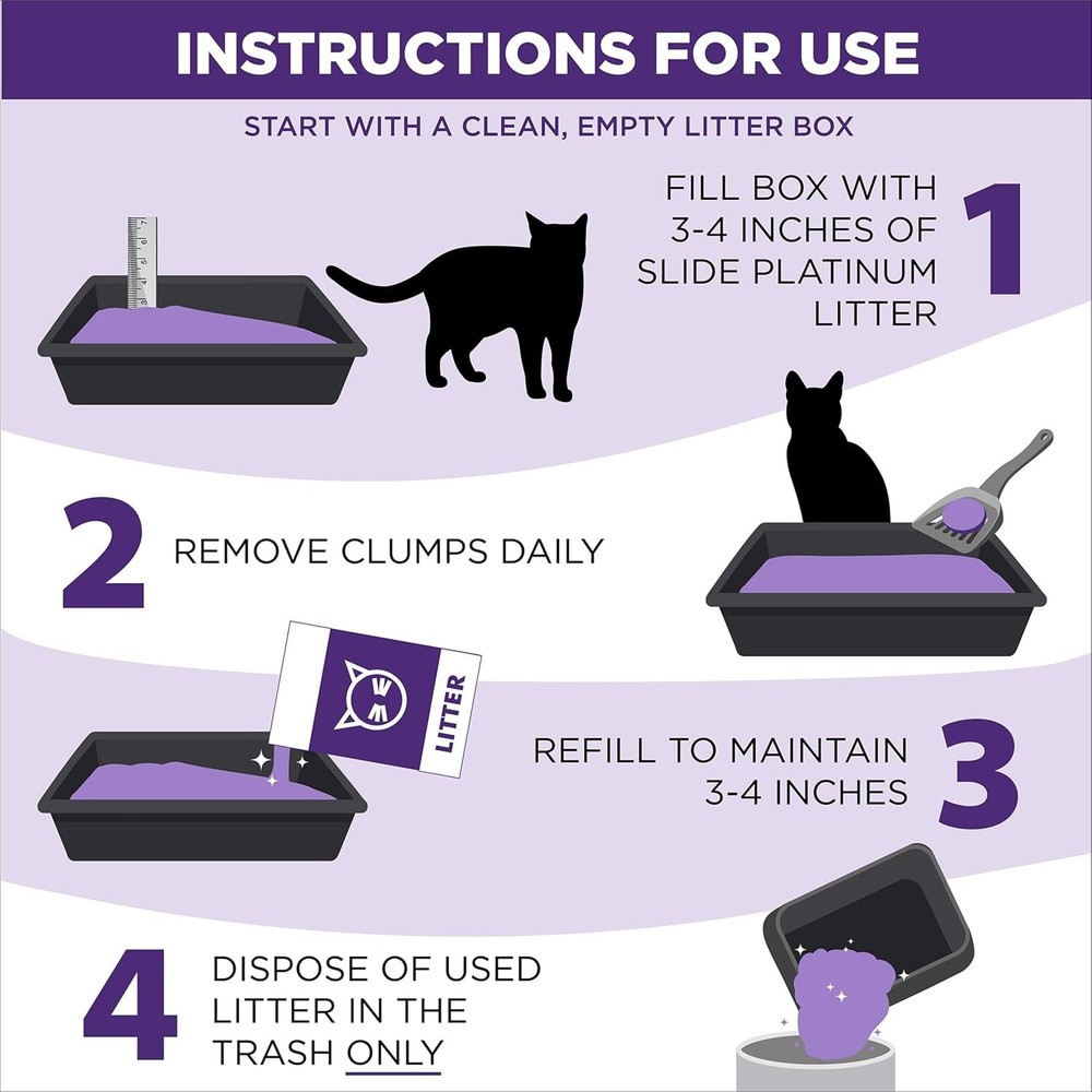 EZ Clean Technology Multi-Cat Litter, 18 lbs – Ultimate Odor Control Solution