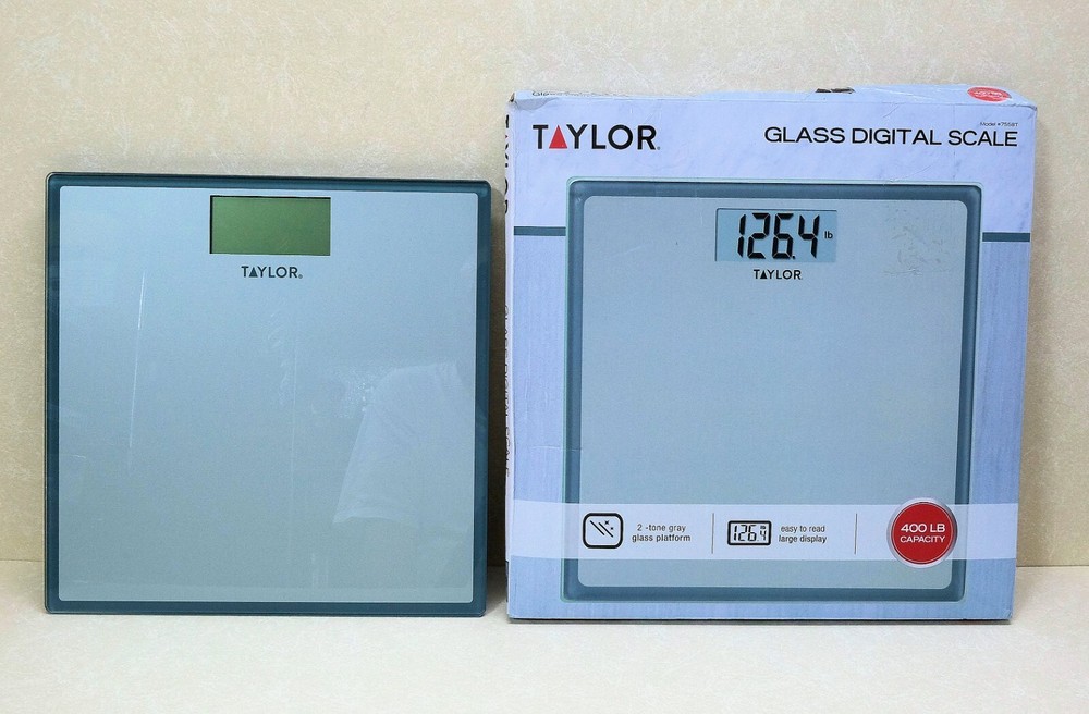 GLASS DIGITAL SCALE- TAYLOR #7558T