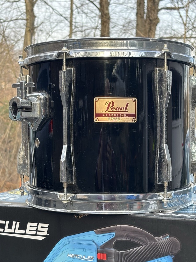 Pearl Maple Pre MLX 12” Rack Tom - Black