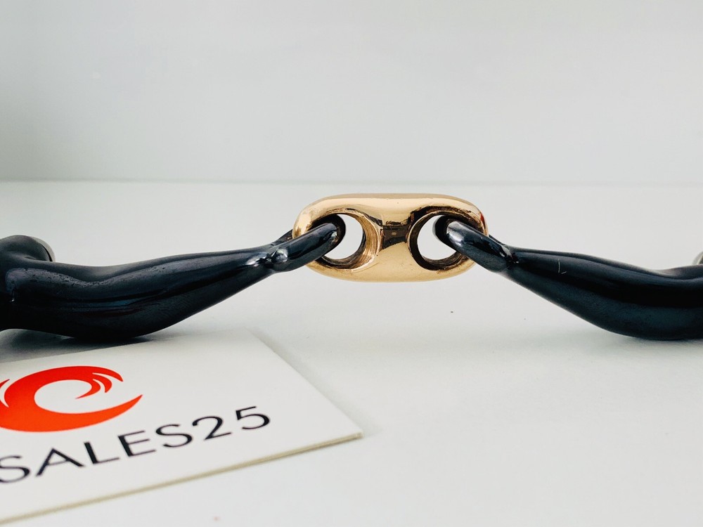 Sweet Iron Eggbutt Snaffle Bit Copper Lozenge (UKSALES25®) *SAME DAY DISPATCH*