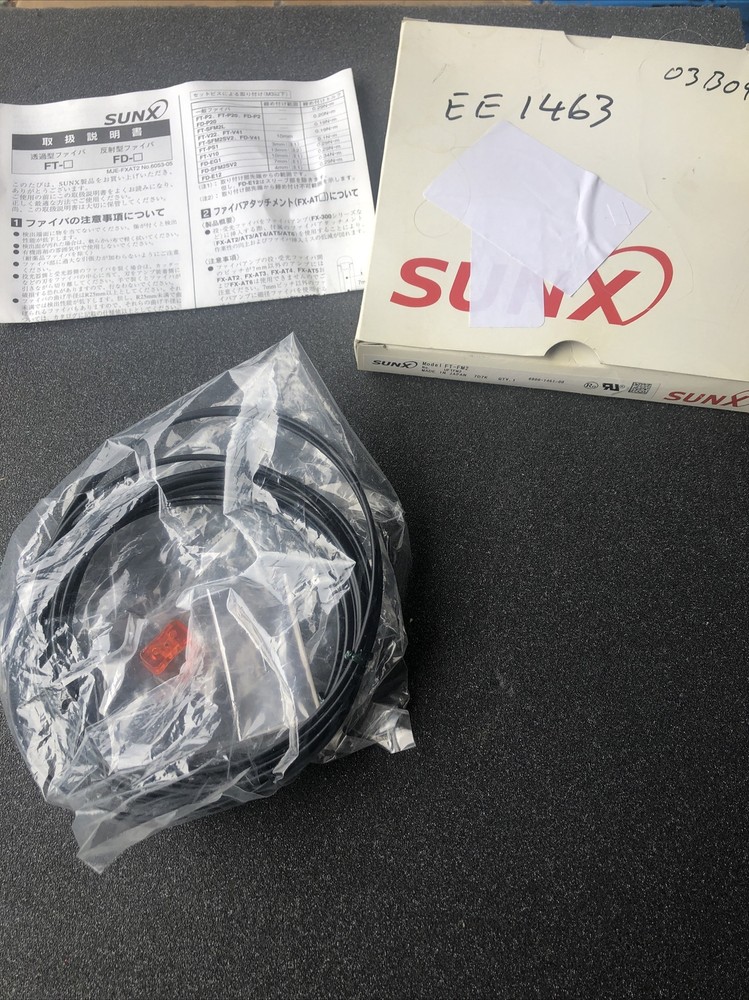 SUNX FIBER OPTIC SENSOR, FT-FM2, 0800-146-00