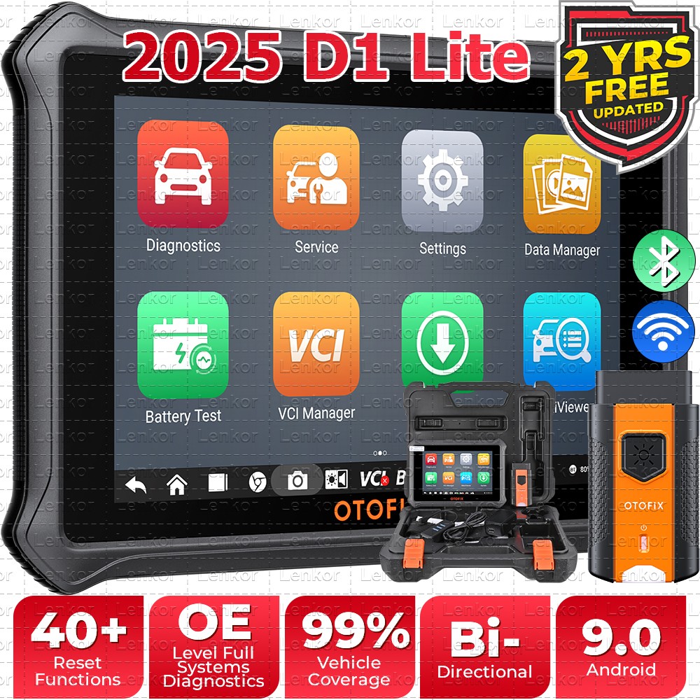 2025 OTOFIX D1 Lite Car Bidirectional Scanner Full System Diagnostic Coding Tool