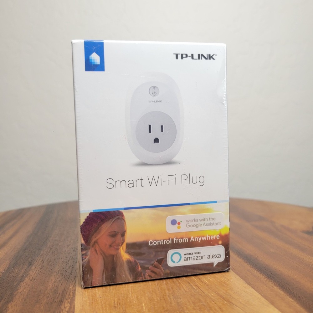 TP-Link HS100  Smart Wi-Fi Plug, 1 Pack  White Sealed ~ Remote Access Control