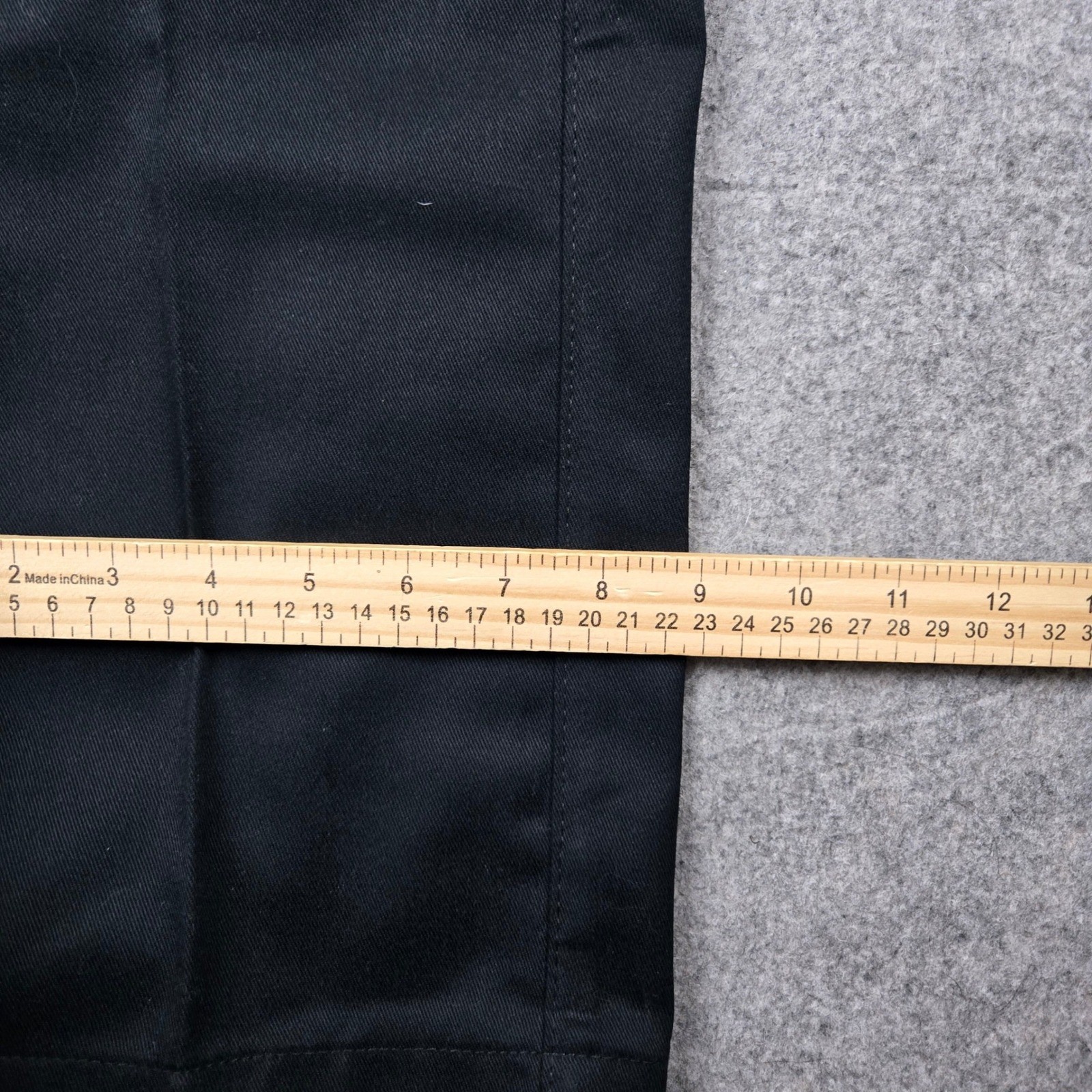 Carhartt Twill Work Pants Mens 30x34 Black Outdoors Utility Workwear B290 NEW