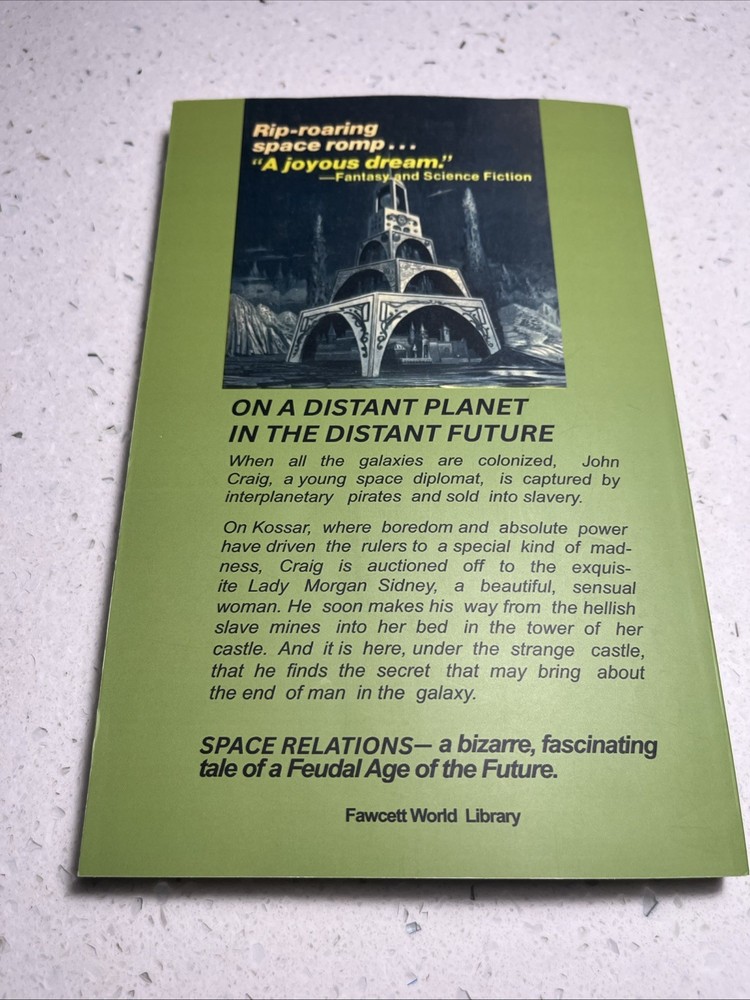 Space Relations : A Slightly Gothic Interplanetary Donald Barr Tale, Reprint