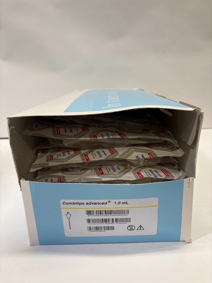 (86 PCS) EPPENDORF Combitips Advanced 1mL Plastic Pipet Tips Sterile 0030089545