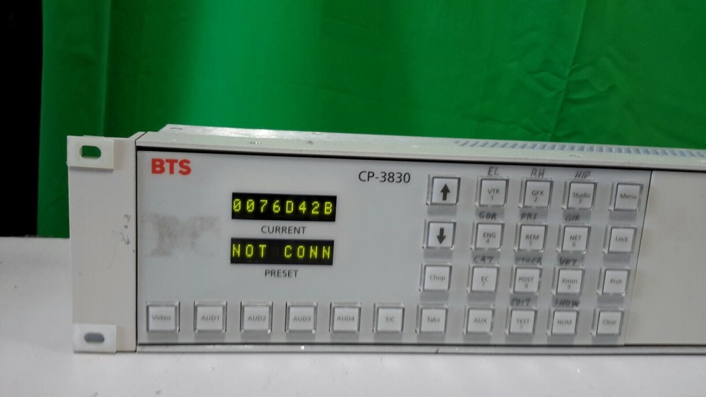 Philips CP3830 Dig. Video Single Control Panel Thomson Grass Valley for Jupiter