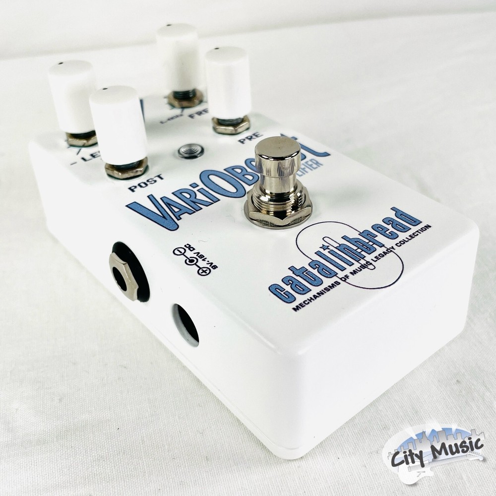 Used Catalinbread VariOboost Preamplifier Guitar Effects Pedal ♫