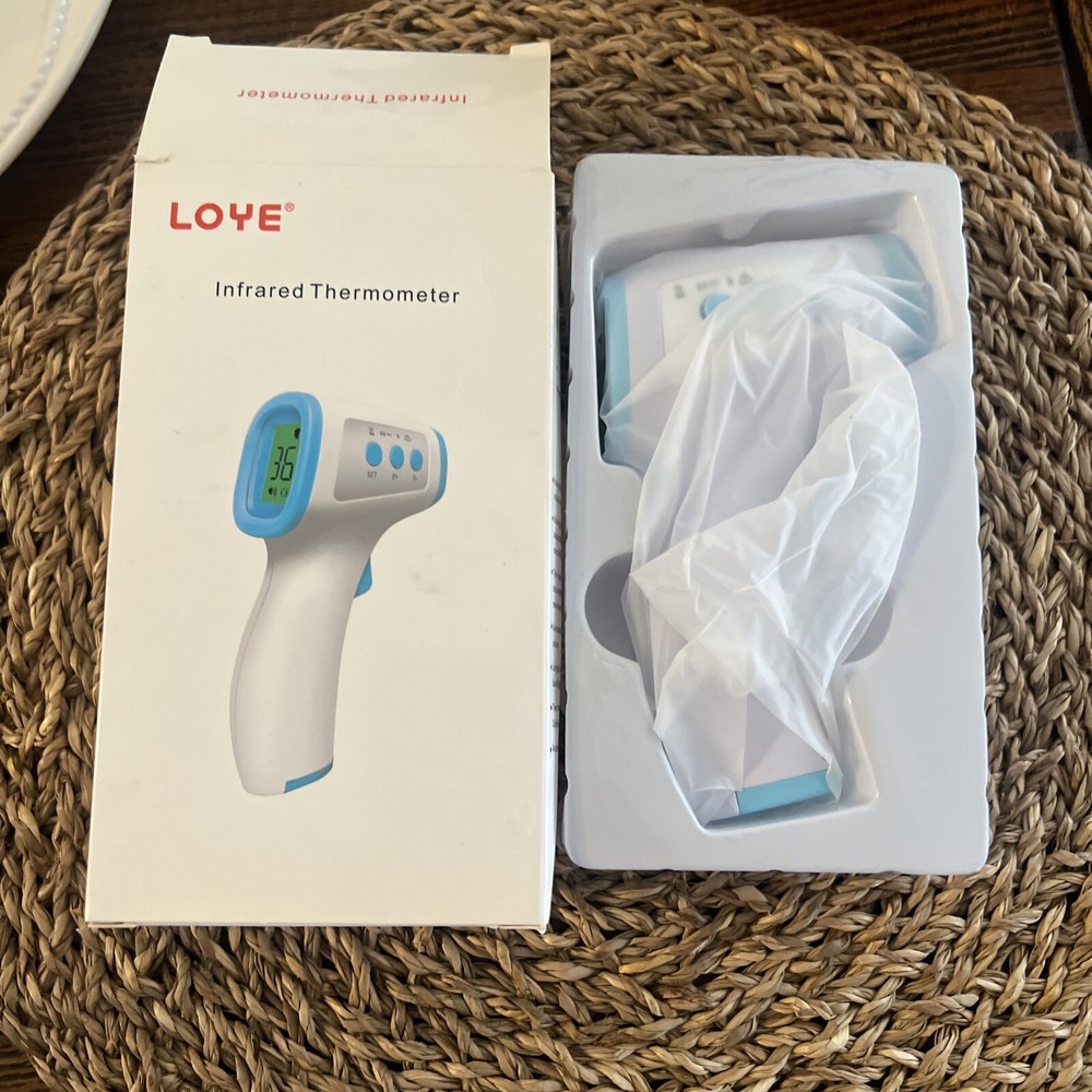 Forehead Thermometer Touchless Infrared Fever Temperature Indicator Digital