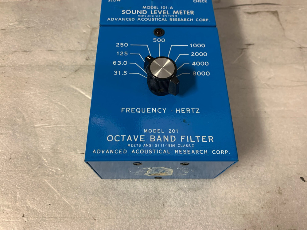 Sound Level Meter 101-A + Octave band filter 201