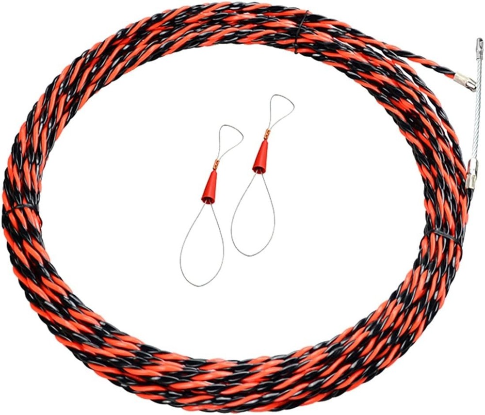 30M Fish Tape Puller Threader Cable Wire Fish Cable Puller Tape Wire 4.5MM