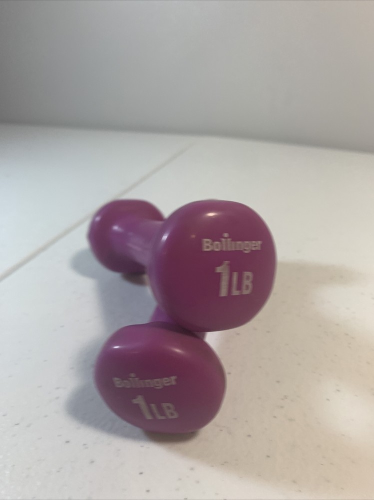 Bollinger 1 Lb Pink Coated Weights X 2