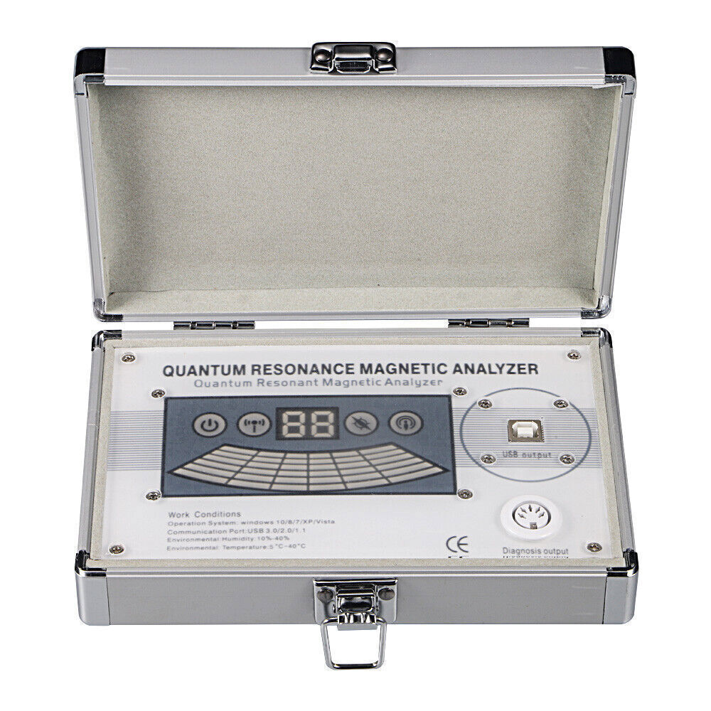 Newest Version Quantum Magnetic Resonance Body Analyzer English &Spanish Sofware