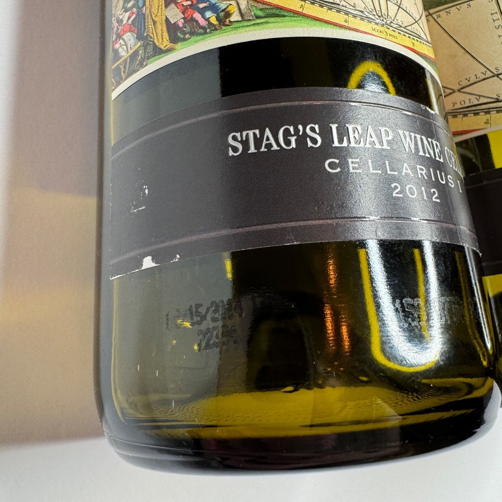EMPTY Stag’s Leap Wine Cellars Cellarius I and II Bottles 2012 Elevation Series