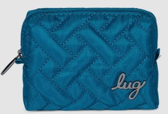 Lug OCEAN BLUE Choo Choo Mini Pill Box - NWT