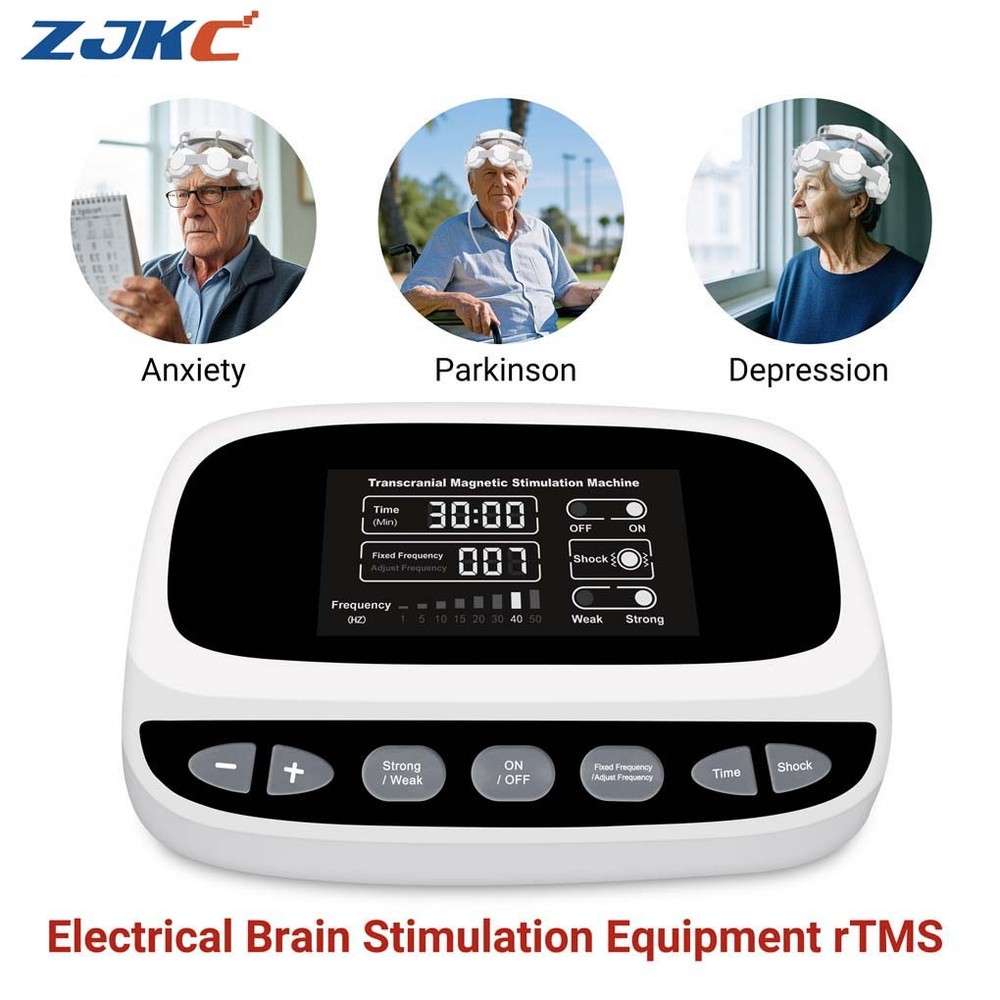 rTMS Magnetic Pulse Therapy Machine for Stroke Depression, Anxiety, OCD Support