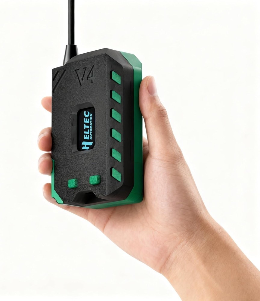 3000mAh Battery & Durable Case for Heltec V4 Development: Ideal for Prototyping