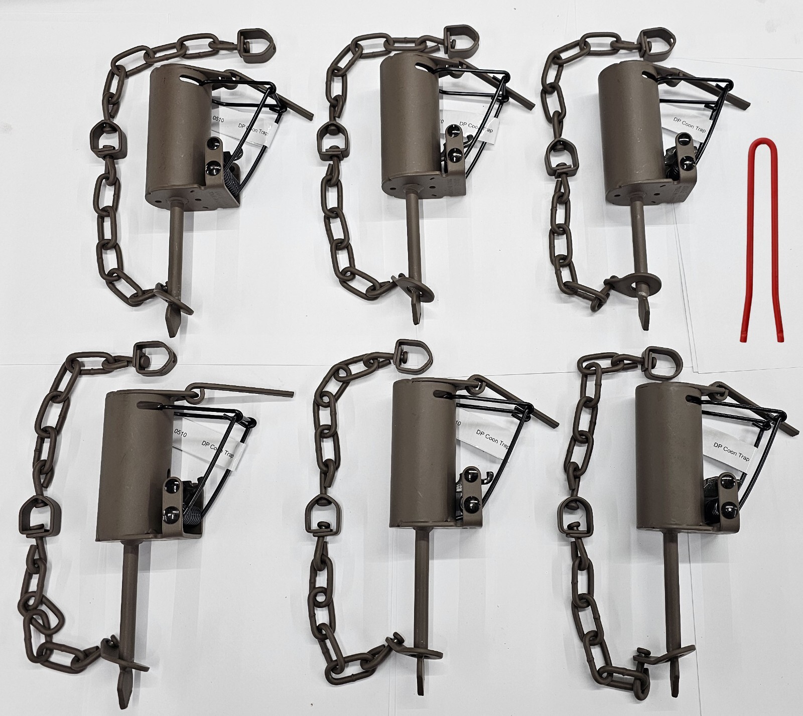 (PACK 1) Duke Dog Proof 0510 W/SETTER Coon Traps Trapping Supply Raccoon