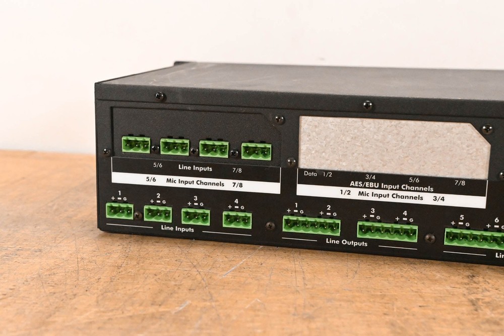 Ashly ne8800 8x8 Network Audio Processor CG01U4Y