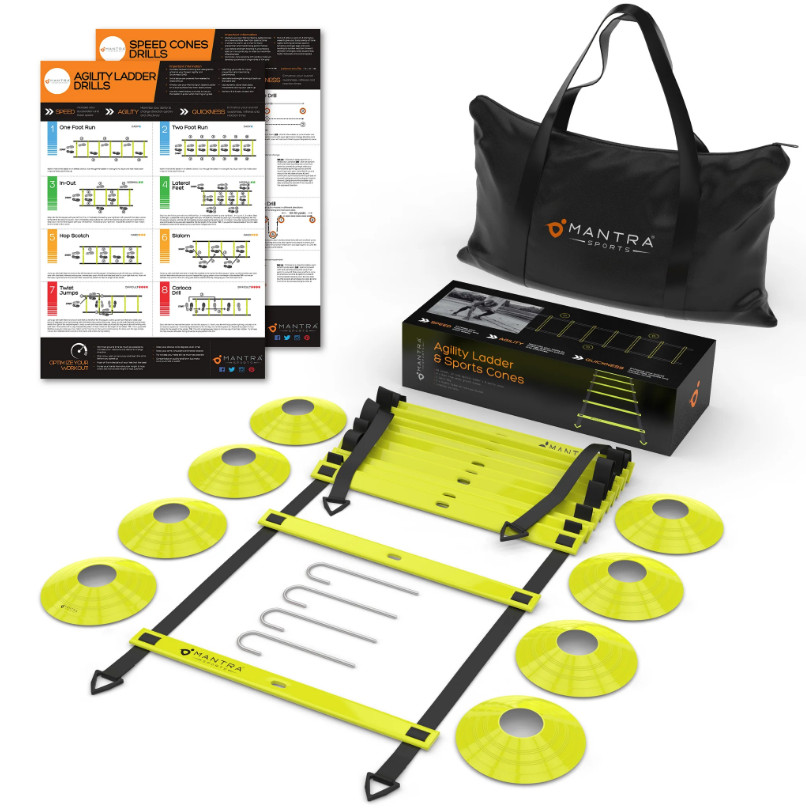 Mantra Sports Agility Ladder & Sports Cones Set Unused in Box