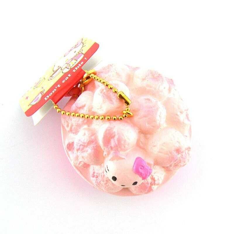 RARE* HELLO KITTY Strawberry Pop squishy with tag