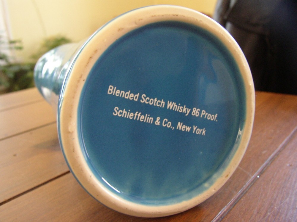 Teacher's Scotch Whisky ceramic Bar Pitcher