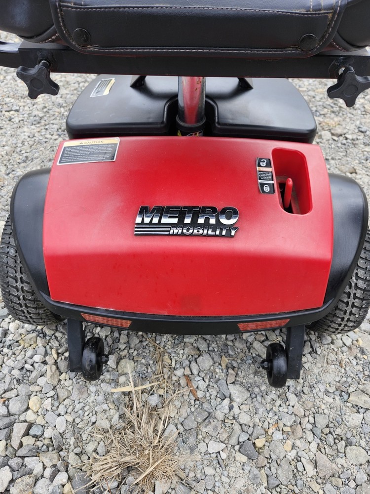 Metro Mobility M1 LITE Folding Mobility Scooter - Red