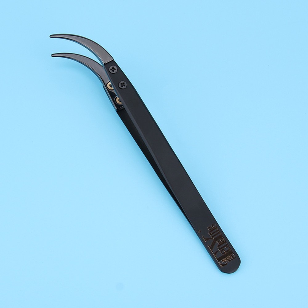 Smd Tweezers Curved Pointed Precision Ceramic Reverse Solder Angled