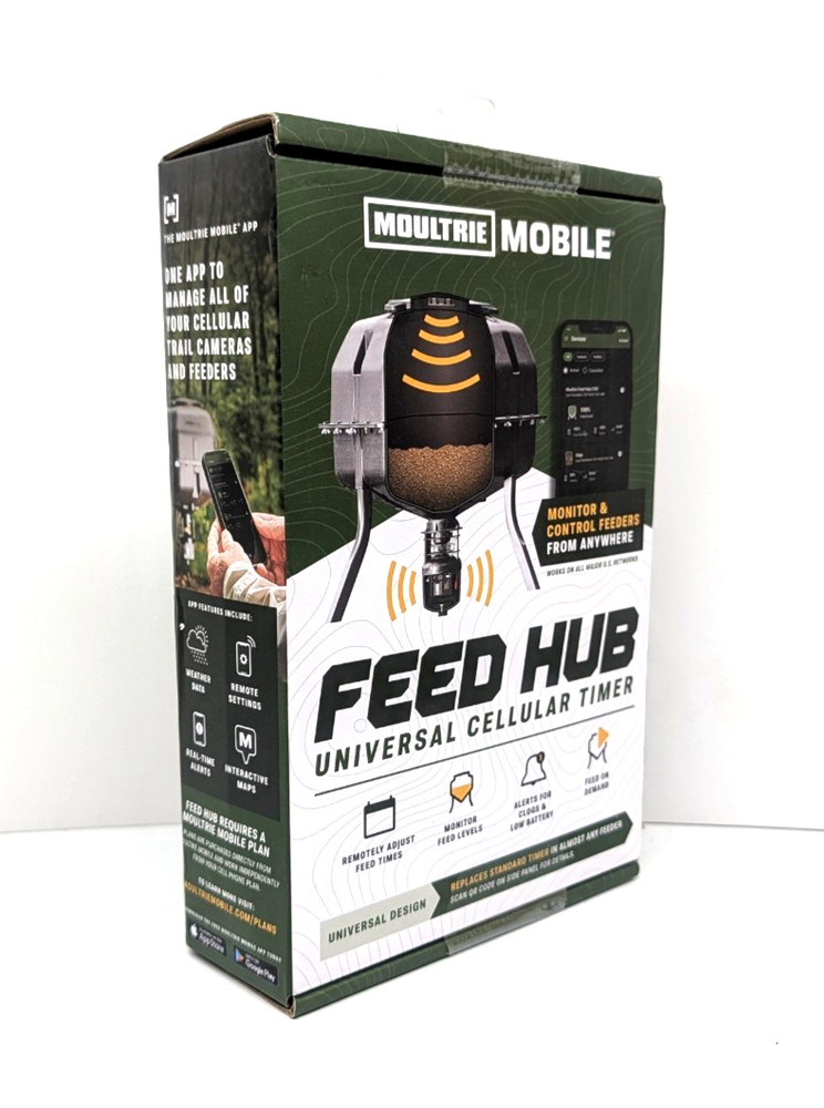 Moultrie Mobile Feed Hub Universal Cellular Timer - New Sealed Box