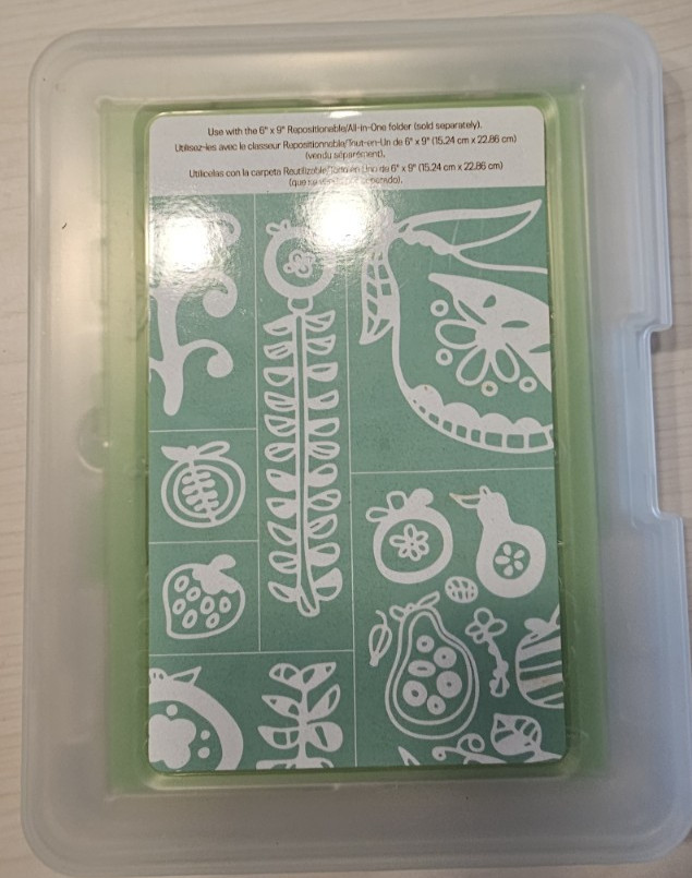 Cricut Cuttlebug Repositionable Set – Fruit Punch Embossing Plates