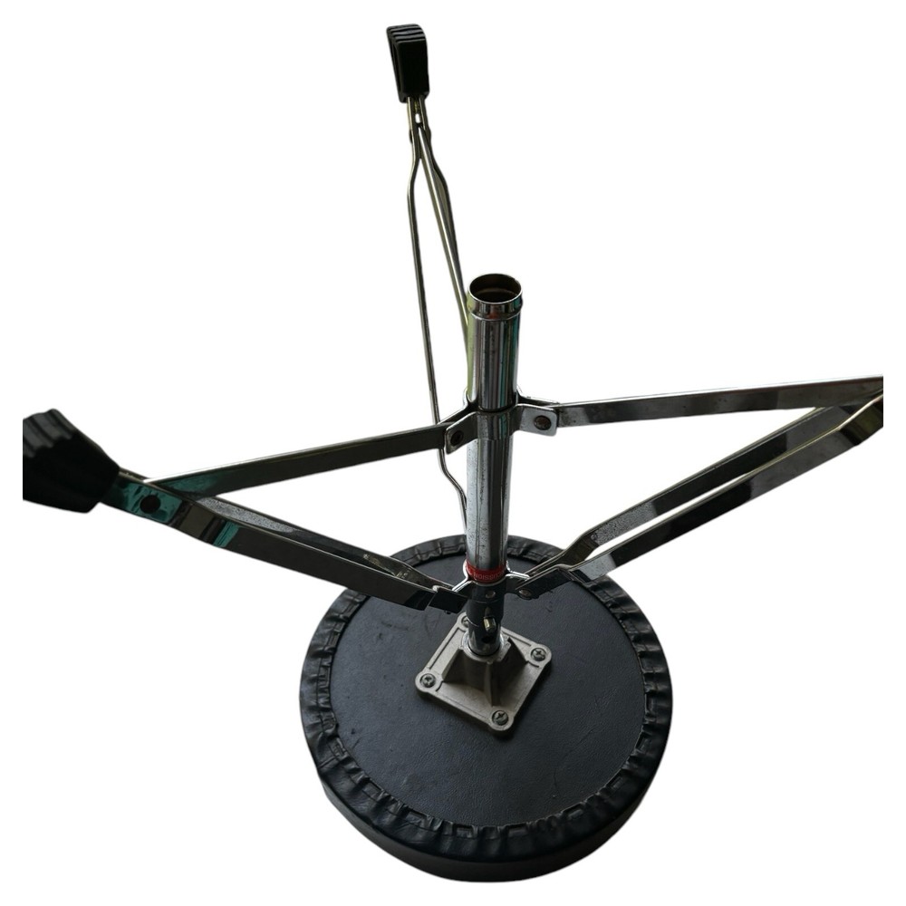 Percussion Plus Collapsible Folding Drum Padded Seat Stool Throne