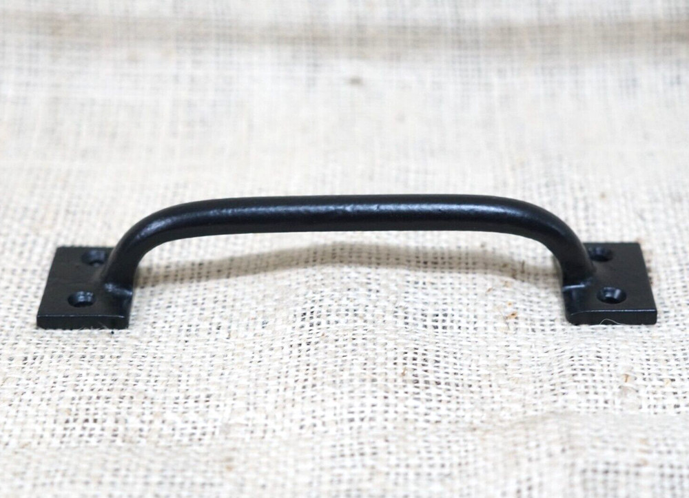 4 Drawer Pulls Black Style Cabinet Handles Grasp Door 6" Kitchen Window Pull