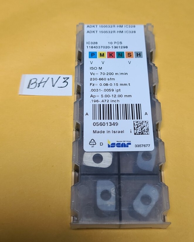 ISCAR ADKT 150532R-HM IC328 INSERTS 10 PCS