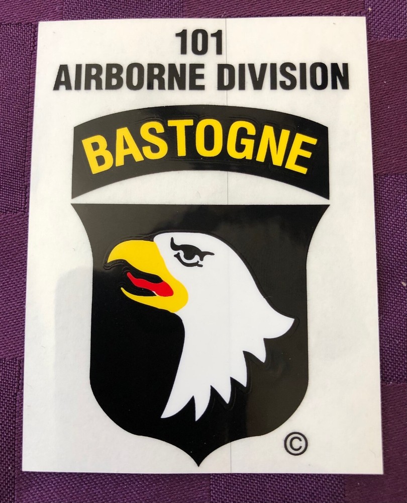 101st Airborne Decal Bastogne