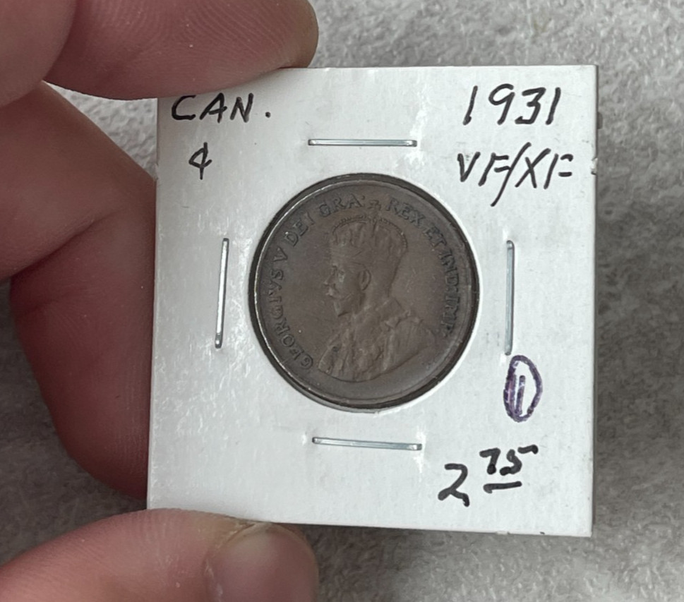 1931 Canada Small Cent - Residue L2
