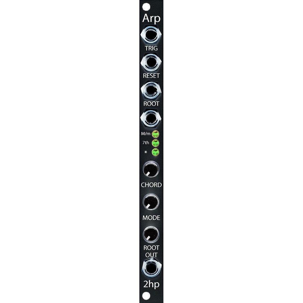 2HP ARP BLACK : NEW : [DETROIT MODULAR]
