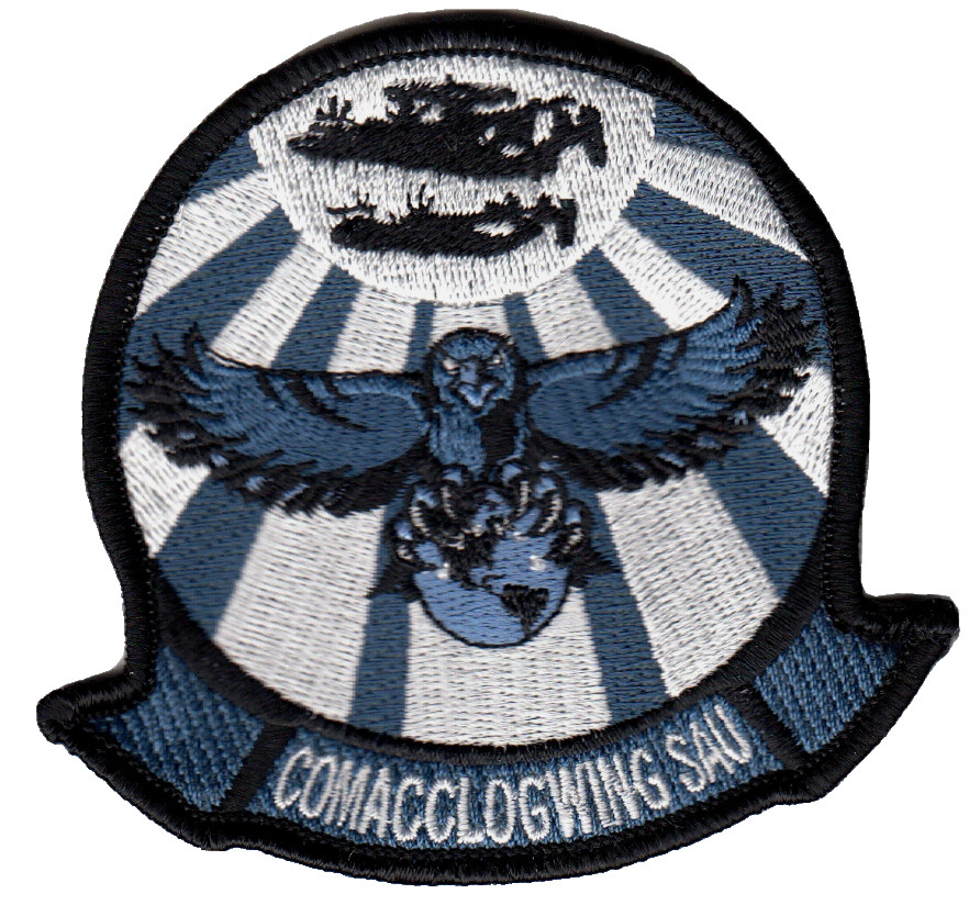 US NAVY PATCH: Airborne Command & Control and Logistics Wing E-2C Hawkeye