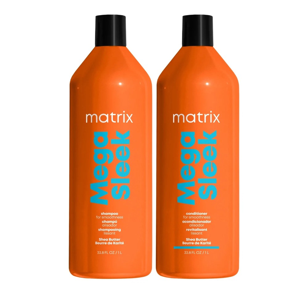 Matrix Mega Sleek Shampoo and Conditioner 33.8 oz