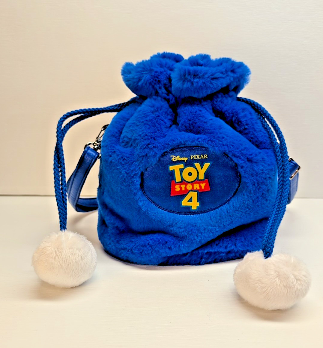 DISNEY PARKS PIXAR TOY STORY 4 - 8" FORKY PLUSH CROSSBODY BAG CINCH SACK PURSE
