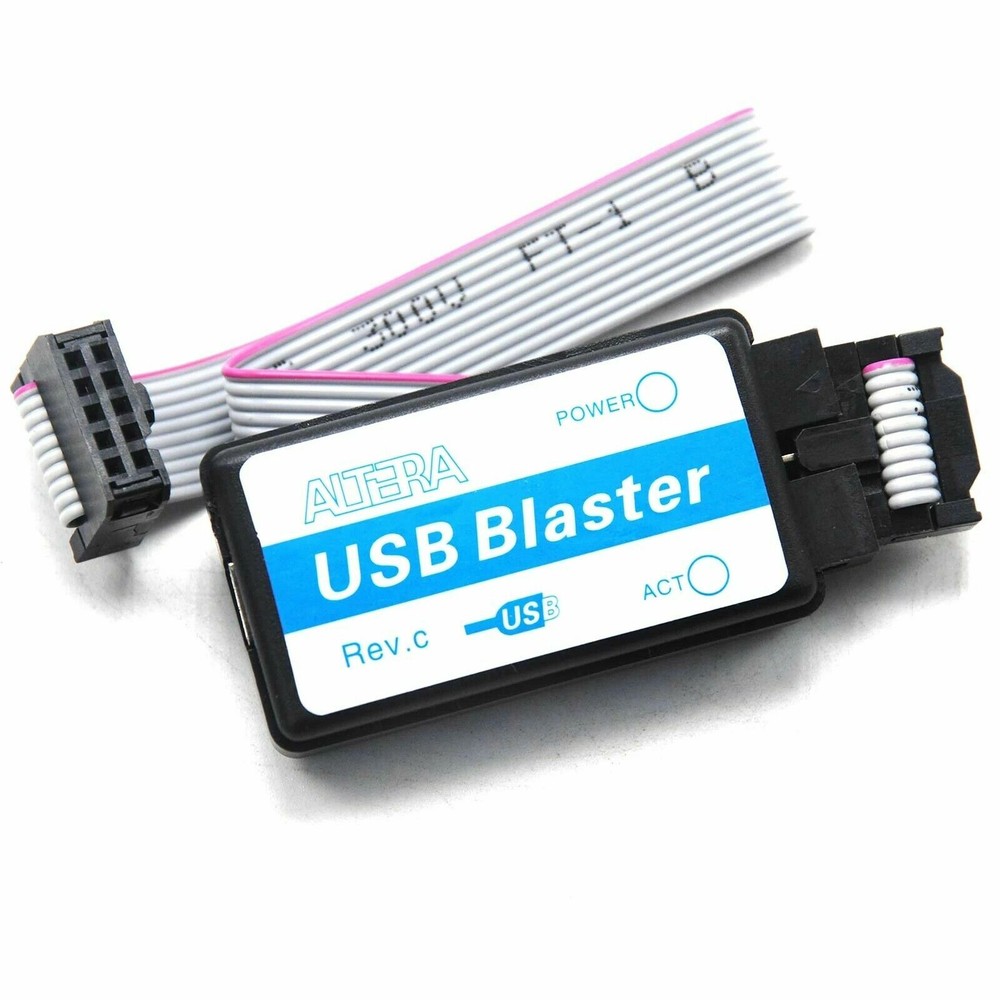 2pcs USB Blaster ByteBlaster II CPLD FPGA Cable JTAG Chain Debugger