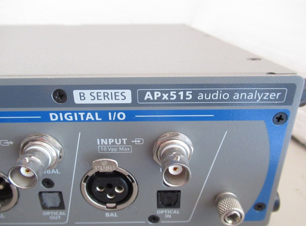Audio Precision APx515 Audio Analyzer - B Series -