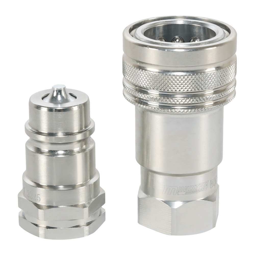 1/2″ AG Hydraulic Quick Couplers Set - 1/2″ SAE Thread