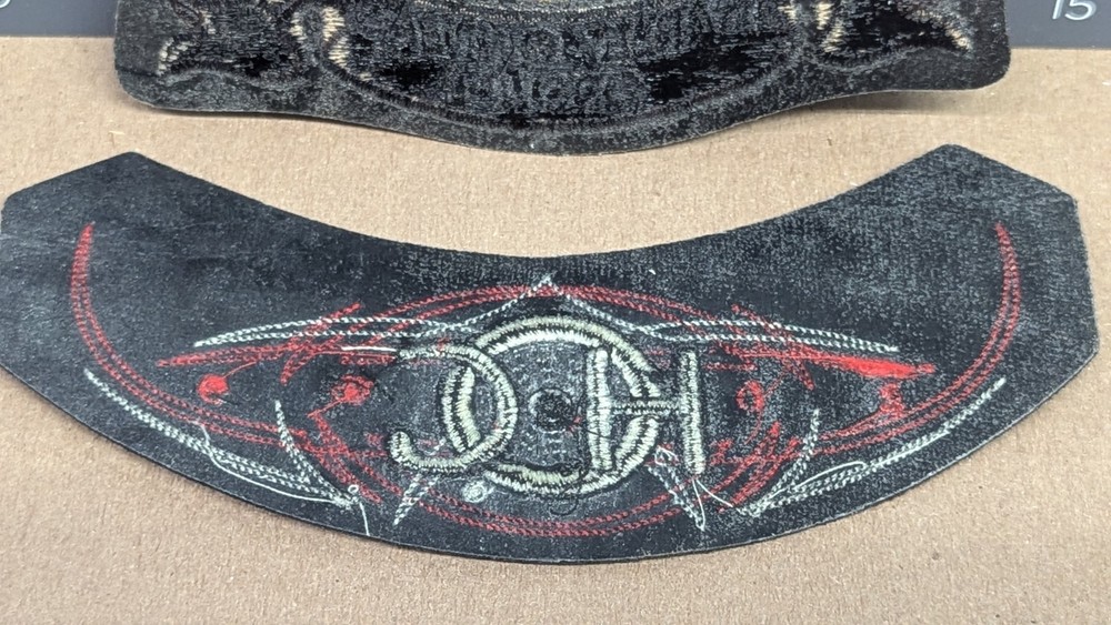 Harley-Davidson H.O.G. Eagle & Rocker Patch Set (2000s)