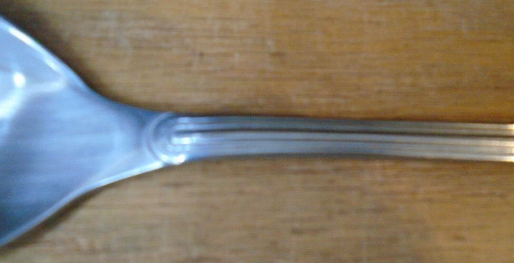 Set of 6 Thunder Group SLBF105 9 3/4" Solid Serving Spoon MINT Condition