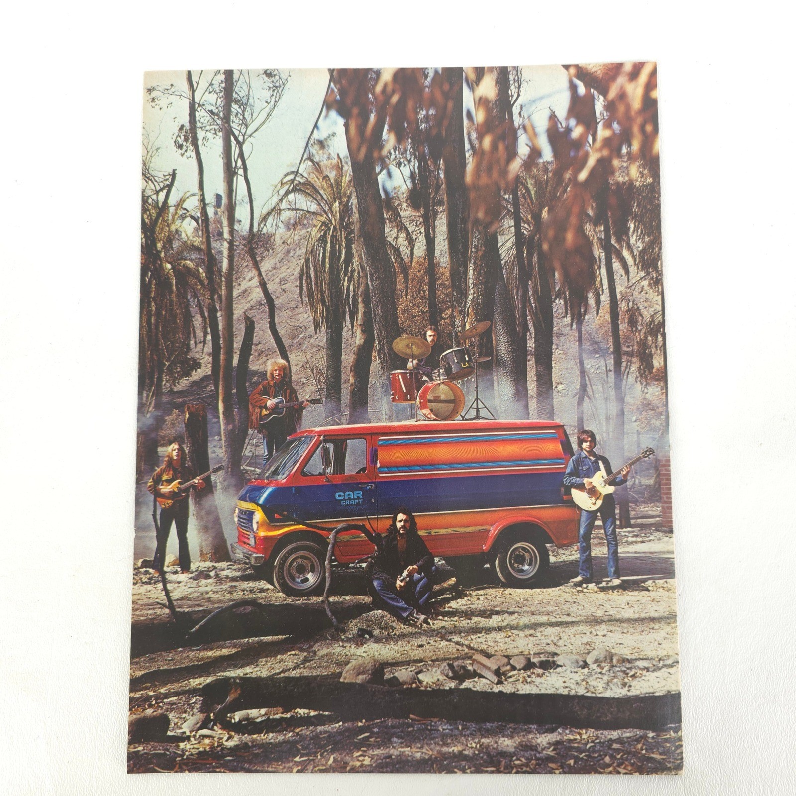 Vintage Dodge Van Custom Print Ad 1971 Advertising Garage Wall Art Promotional