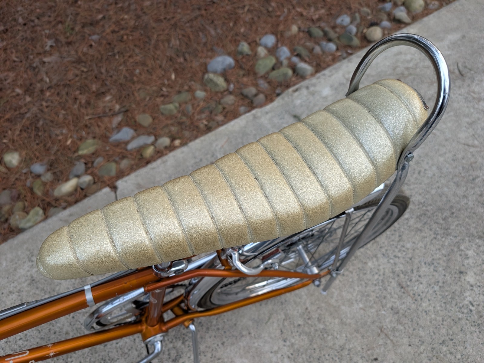 SCHWINN 1966 COPPERTONE Bicycle 5 speed FASTBACK STINGRAY 20 inch Bike ORIGINAL