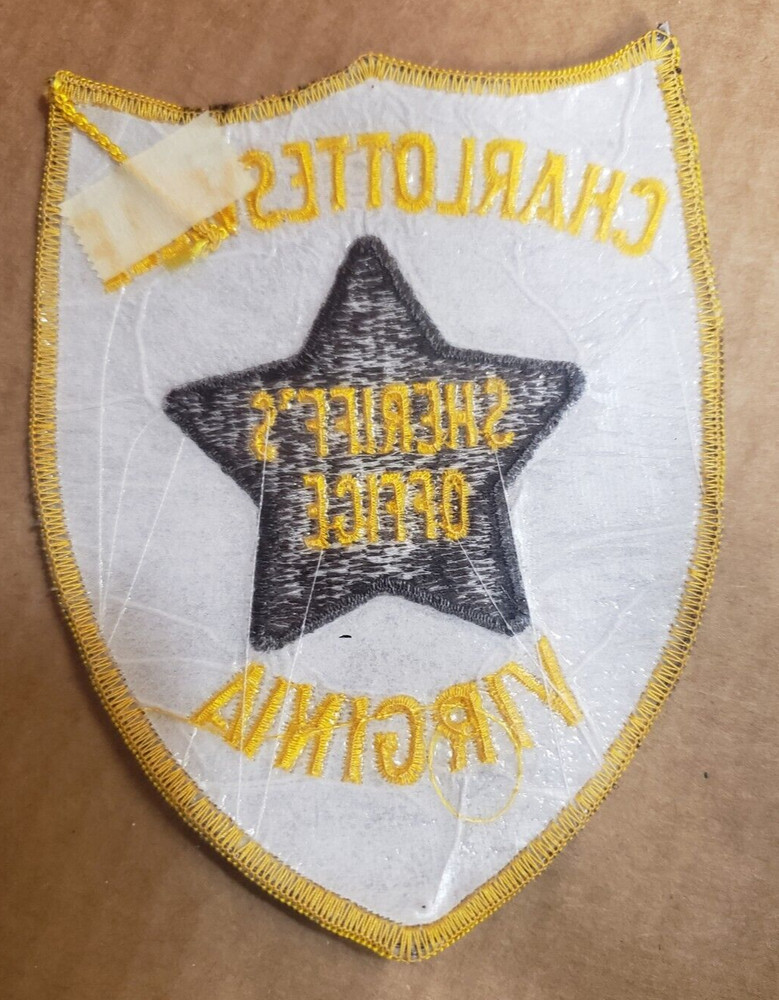 VA Charlottesville Virginia Sheriff's Office Patch